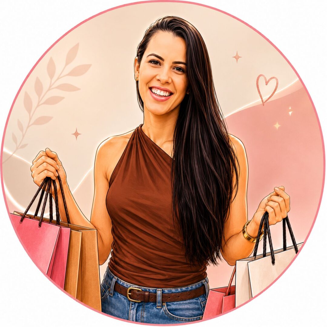 Apresentadora do grupo de ofertas